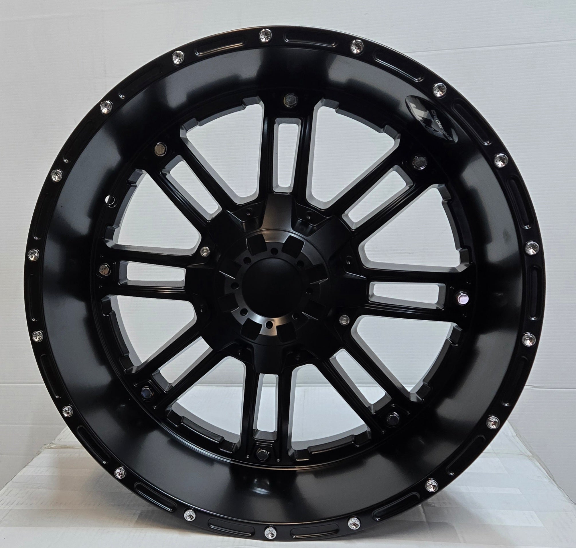 FULL THROTTLE HOSTILE 8013 20X10 5X127 SATIN BLACK - Gun Hill Tire House (WTW - WHOLESALE TIRES & WHEELS)
