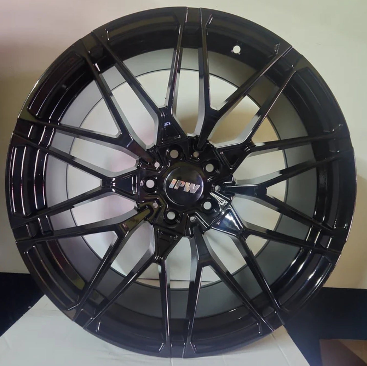OE - 22507 - 3 818M 19X8.5 5X120 PIANO BLACK - Gun Hill Tire House (WTW - WHOLESALE TIRES & WHEELS)