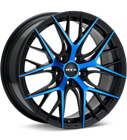 RTX WHEELS VALKYRIE BLACK W/RED ACCENT - Gun Hill Tire House (WTW - WHOLESALE TIRES & WHEELS)
