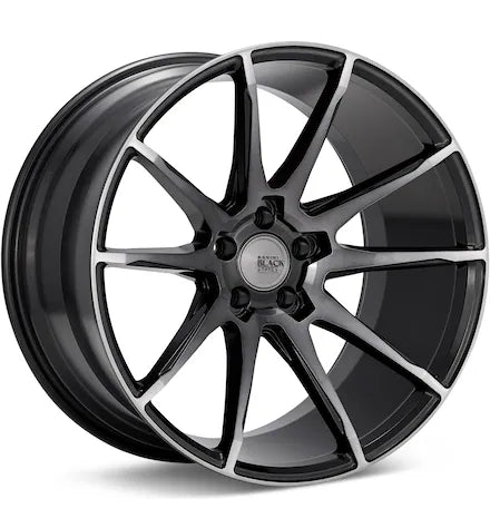 SAVINI BLACK DI FORZA BM12 BLACK PAINTED - Gun Hill Tire House (WTW - WHOLESALE TIRES & WHEELS)
