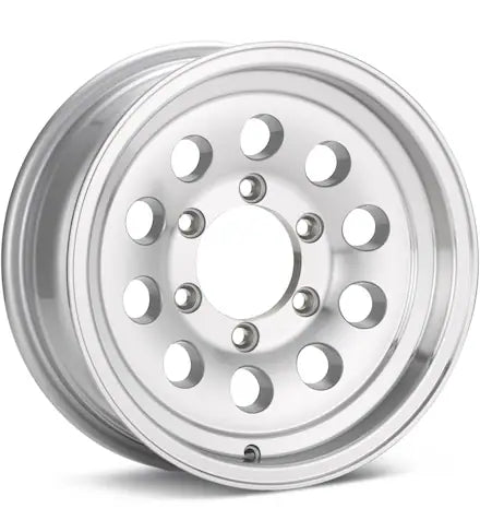 SENDEL TOWABLE S20T SILVER MACHINED W/CLEARCOAT - Gun Hill Tire House (WTW - WHOLESALE TIRES & WHEELS)