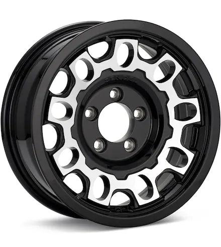SENDEL TOWABLE T17 MACHINED W/BLACK ACCENT - Gun Hill Tire House (WTW - WHOLESALE TIRES & WHEELS)