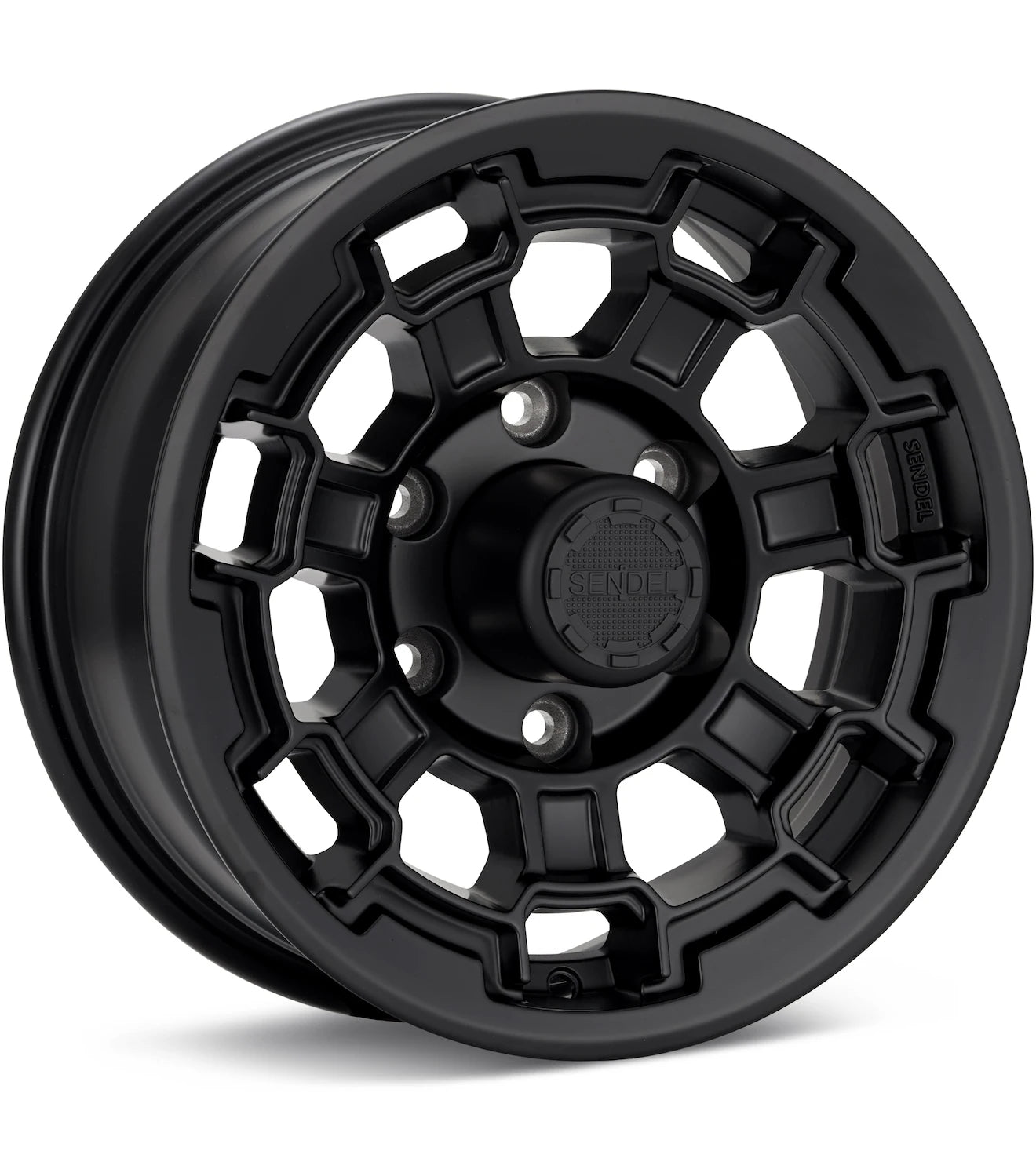 SENDEL TOWABLE T18 BLACK PAINTED - Gun Hill Tire House (WTW - WHOLESALE TIRES & WHEELS)