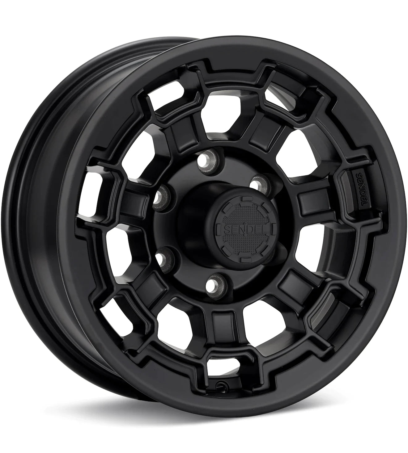 SENDEL TOWABLE T18 GLOSS BLACK PAINTED - Gun Hill Tire House (WTW - WHOLESALE TIRES & WHEELS)