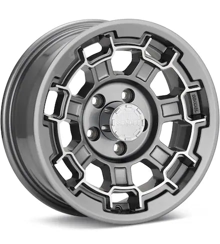 SENDEL TOWABLE T18 MACHINED W/GUNMETAL ACCENT - Gun Hill Tire House (WTW - WHOLESALE TIRES & WHEELS)