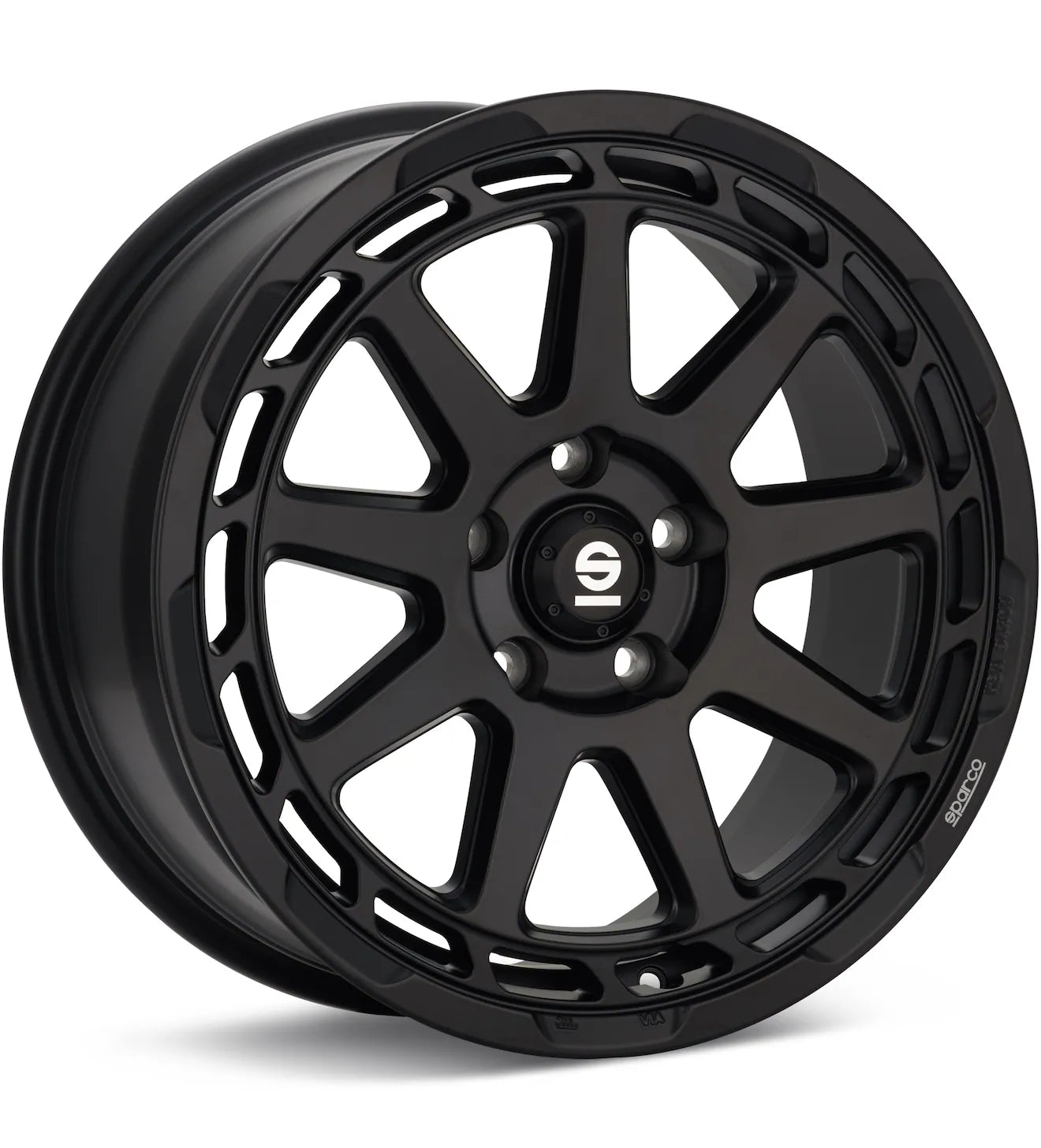 SPARCO ALL - TERRAIN GRAVEL Black Painted - Gun Hill Tire House (WTW - WHOLESALE TIRES & WHEELS)