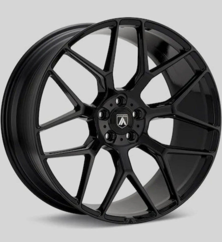 ASSANTI BL WHEEL PROS ABL27 G5A428 20X10.5 5X4.5 GLOSS BLACK - Gun Hill Tire House (WTW - WHOLESALE TIRES & WHEELS)