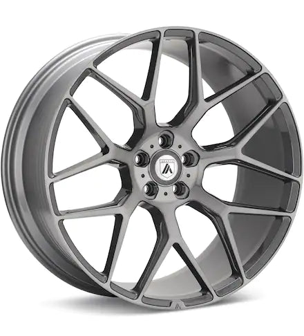 ASANTI BLACK LABEL ABL - 27 BRUSHED TITANIUM - Gun Hill Tire House (WTW - WHOLESALE TIRES & WHEELS)