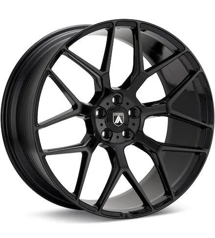 ASANTI BLACK LABEL ABL - 27 GLOSS BLACK PAINTED - Gun Hill Tire House (WTW - WHOLESALE TIRES & WHEELS)