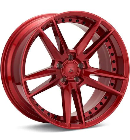 ASANTI BLACK LABEL ABL - 33 CANDY RED PAINTED - Gun Hill Tire House (WTW - WHOLESALE TIRES & WHEELS)