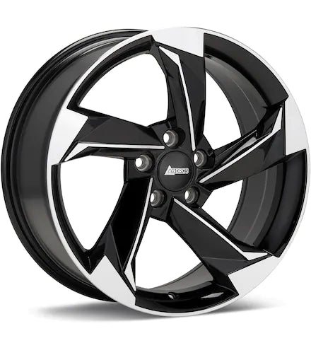 ANDROS R10 MACHINED W/BLACK ACCENT - Gun Hill Tire House (WTW - WHOLESALE TIRES & WHEELS)