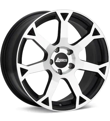 ANDROS SPEC Y MACHINED W/BLACK ACCENT - Gun Hill Tire House (WTW - WHOLESALE TIRES & WHEELS)