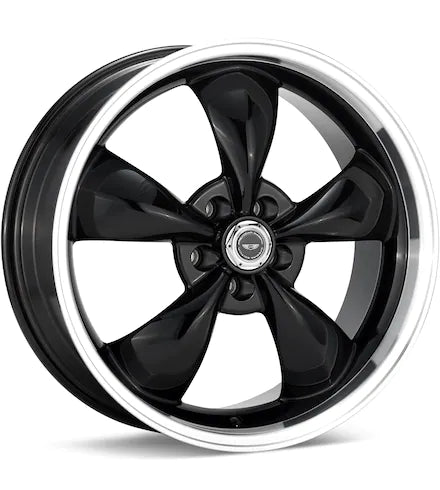 AMERICAN RACING AUTHENTIC HOT ROD AR105 TORQ - THRUST M ANTHRACITE W/MACH LIP - Gun Hill Tire House (WTW - WHOLESALE TIRES & WHEELS)