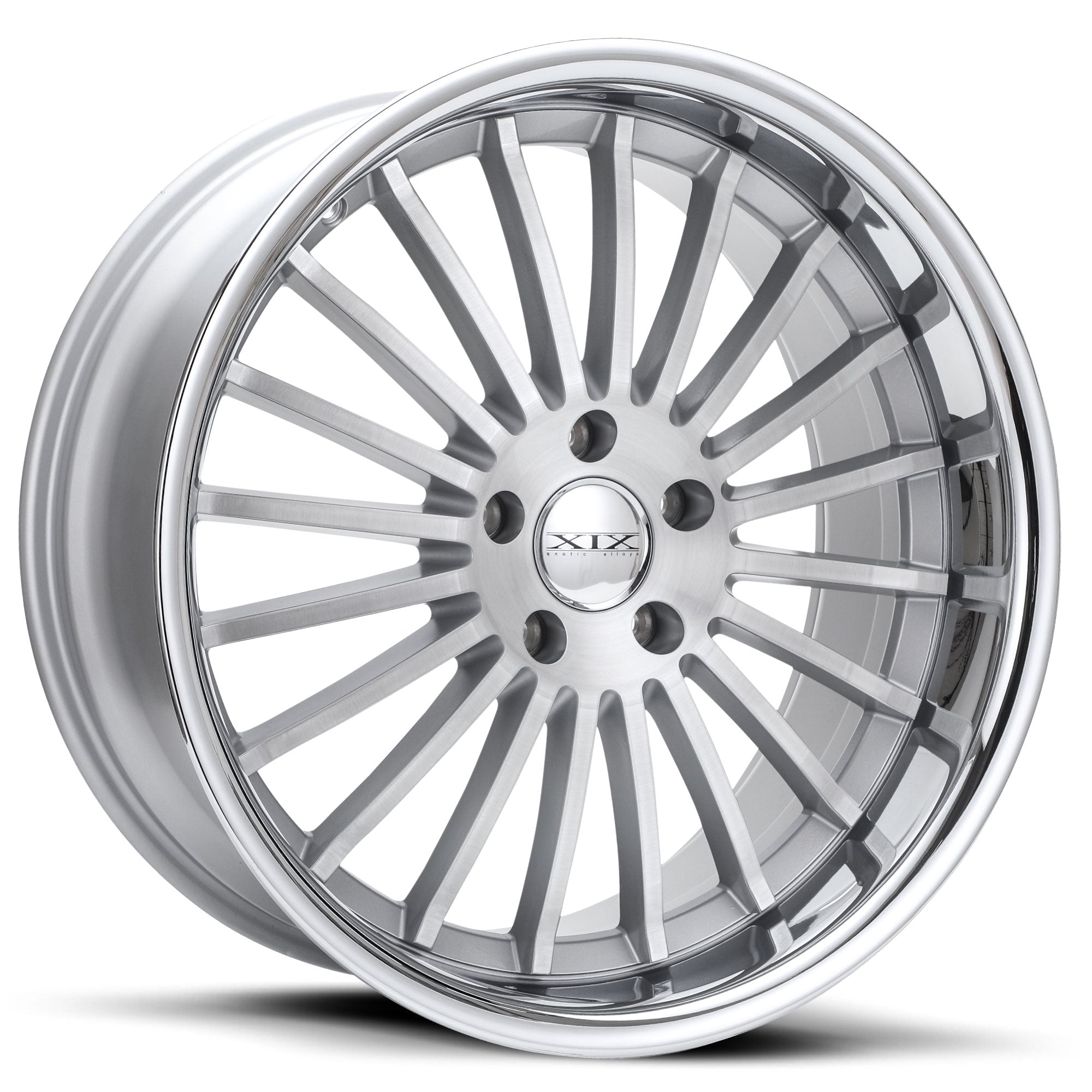 XIX X59 20X10 5X112 SBS SILVER BRUSH - Gun Hill Tire House (WTW - WHOLESALE TIRES & WHEELS)
