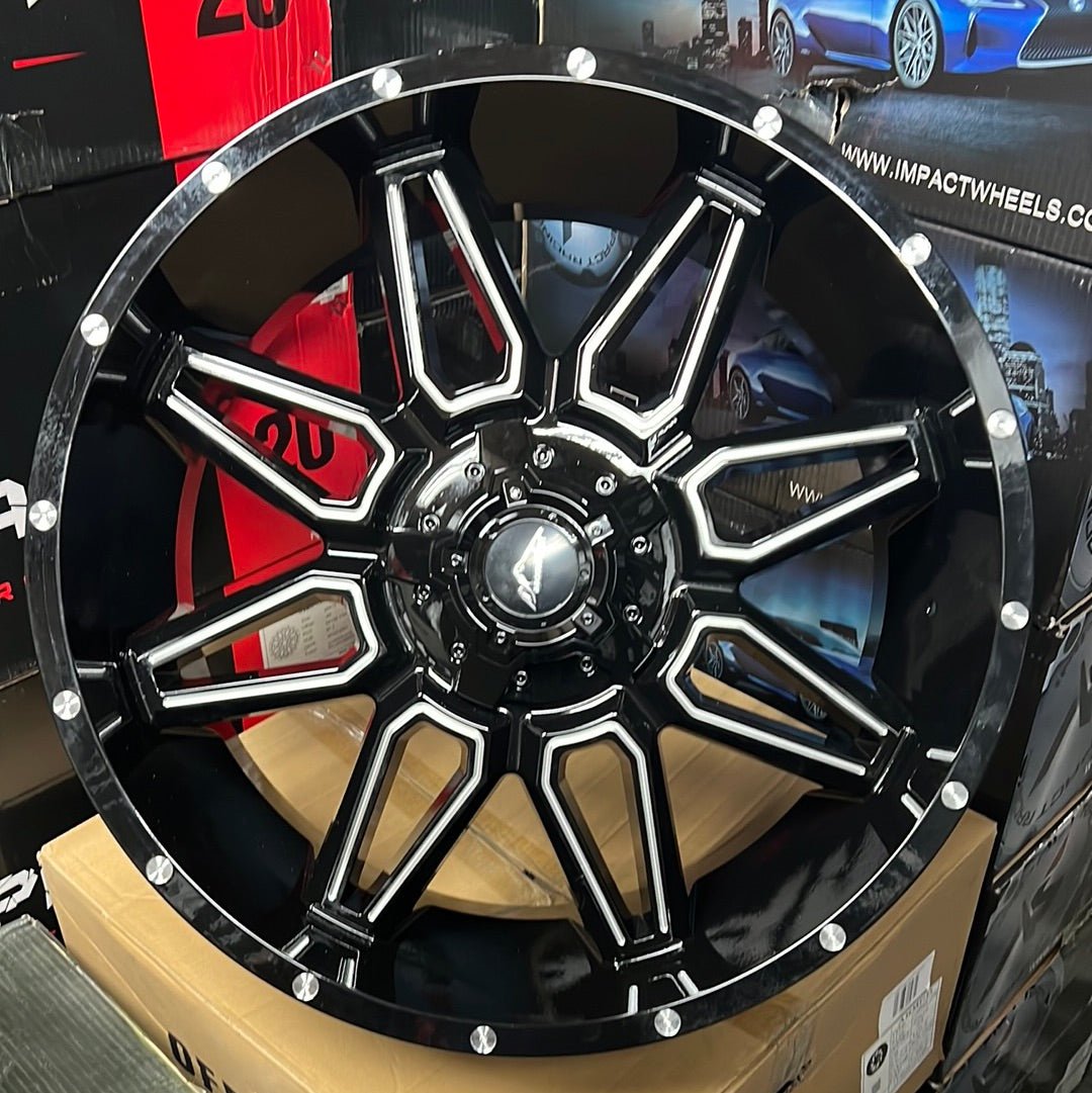 MONTORO M12 22x10 6x135 / 6x5.5 MBMGDTMR - Gun Hill Tire House (WTW - WHOLESALE TIRES & WHEELS)