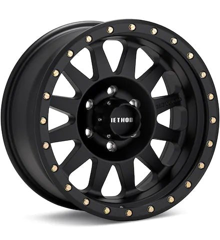 METHOD MR304 DOUBLE STANDARD SILVER MACHINED W/CLEARCOAT - Gun Hill Tire House (WTW - WHOLESALE TIRES & WHEELS)