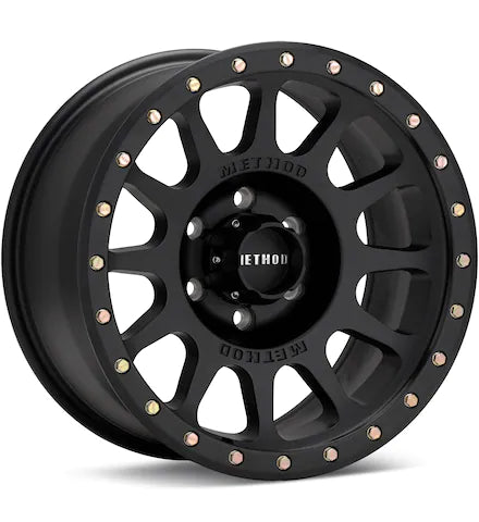 METHOD MR305 NV BAHIA BLUE W/GLOSS BLACK LIP - Gun Hill Tire House (WTW - WHOLESALE TIRES & WHEELS)
