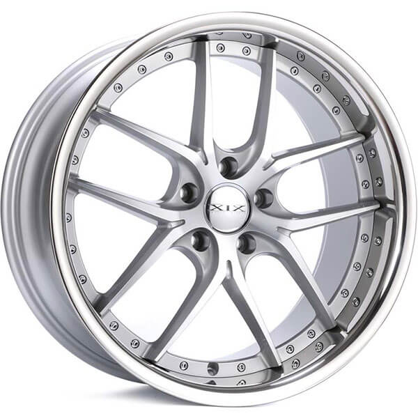 XIX X61 20X8.5 5X4.5 SILVER MACHINED - Gun Hill Tire House (WTW - WHOLESALE TIRES & WHEELS)