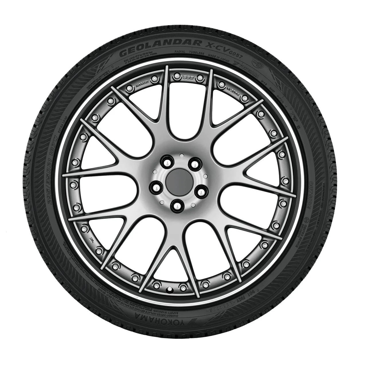 235/50R20 Yokohama Geolandar X - CV All Season 104W XL Suv/Crossover Tire - Gun Hill Tire House (WTW - WHOLESALE TIRES & WHEELS)