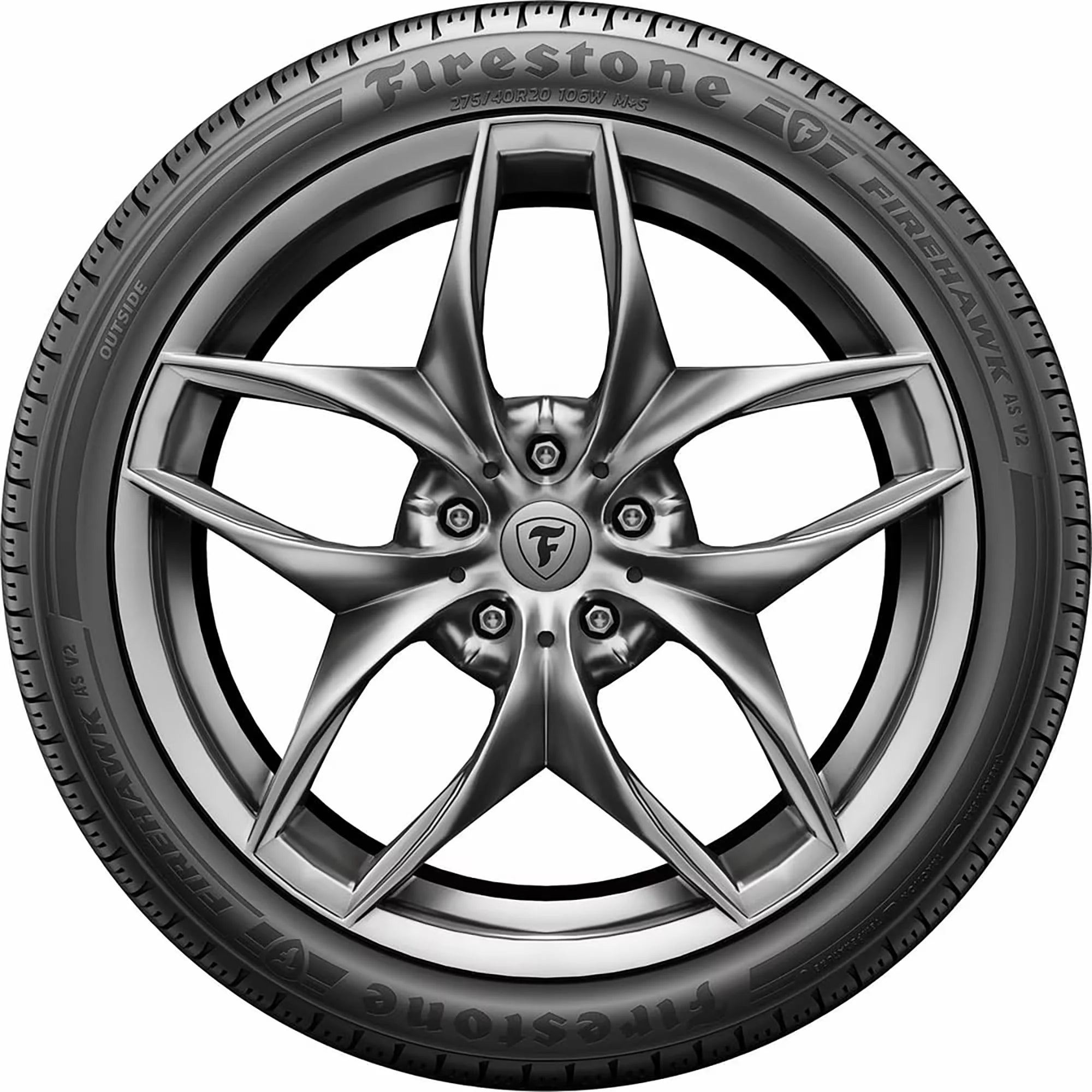 215/55R18 Firestone Firehawk A/S V2 All Season 95H Passenger Tire - Gun Hill Tire House (WTW - WHOLESALE TIRES & WHEELS)