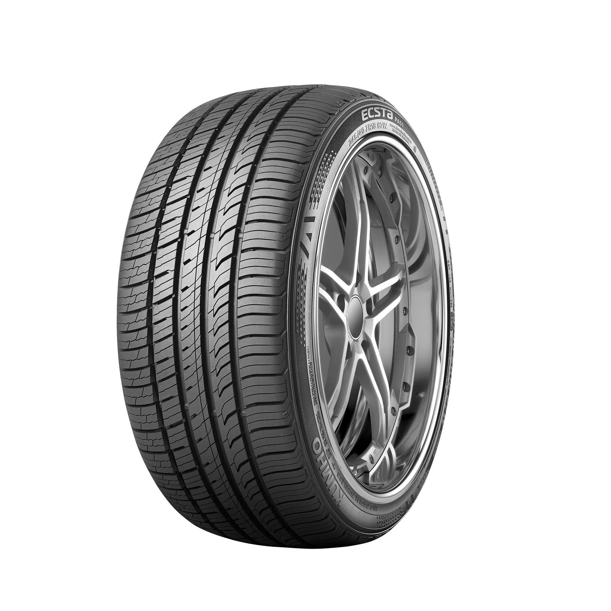 285/35R19 Kumho Ecsta PA51 All Season 99W Passenger Tire - Gun Hill Tire House (WTW - WHOLESALE TIRES & WHEELS)