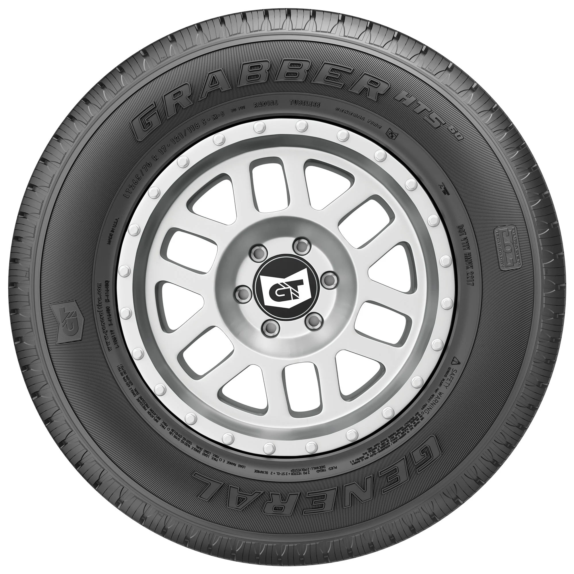 235/70R16 General Grabber HTS60 106T OWL All Season Tire - Gun Hill Tire House (WTW - WHOLESALE TIRES & WHEELS)