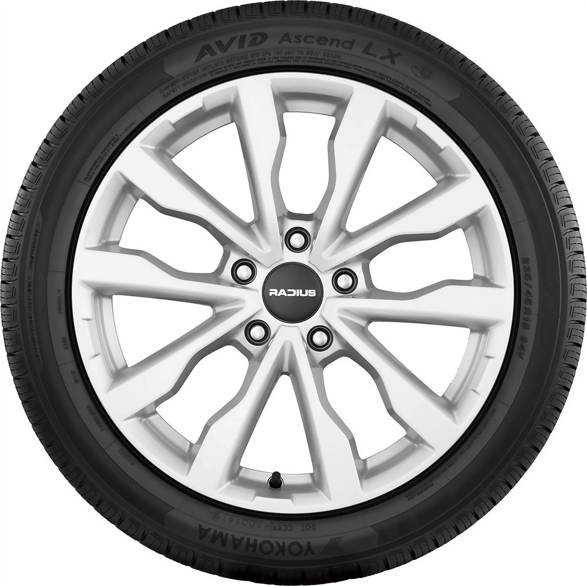 215/60R16 Yokohama Avid Ascend LX All Season 95H Passenger Tire - Gun Hill Tire House (WTW - WHOLESALE TIRES & WHEELS)