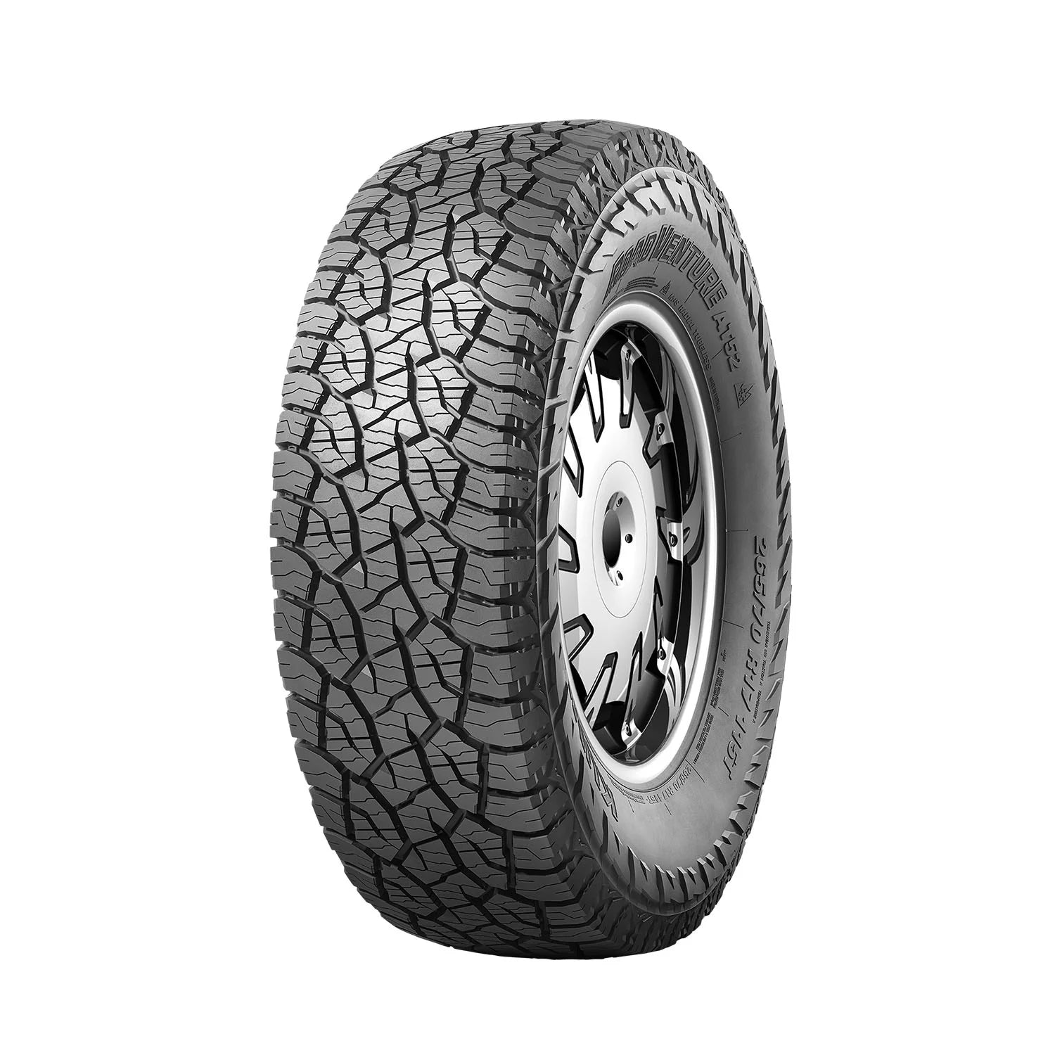 265/70R16 Kumho Road Venture AT52 All Terrain 112T Light Truck Tire - Gun Hill Tire House (WTW - WHOLESALE TIRES & WHEELS)