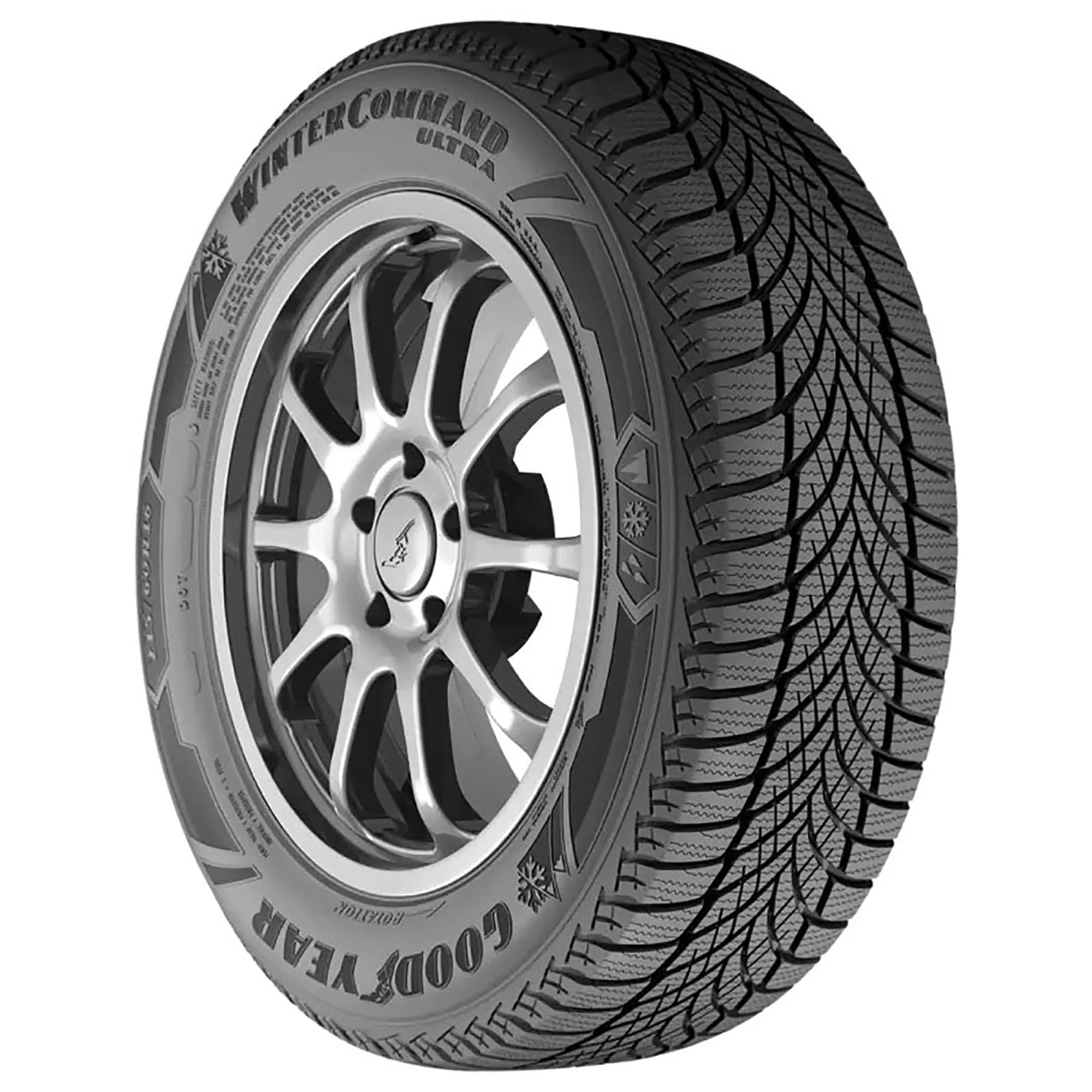 245/40R18 Goodyear Winter Command Ultra Winter 97V XL Passenger Tire - Gun Hill Tire House (WTW - WHOLESALE TIRES & WHEELS)
