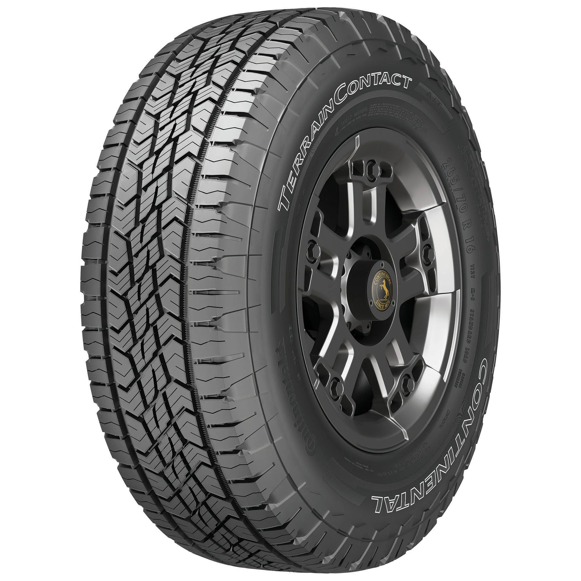 LT245/75R16 Continental Terraincontact A/T All Terrain 120/116S E Light Truck Tire - Gun Hill Tire House (WTW - WHOLESALE TIRES & WHEELS)