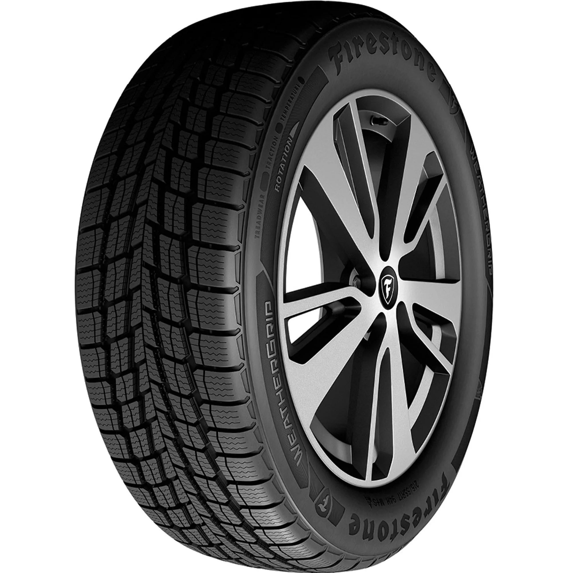 185/65R15 Firestone Weathergrip All Weather 88H Passenger Tire - Gun Hill Tire House (WTW - WHOLESALE TIRES & WHEELS)