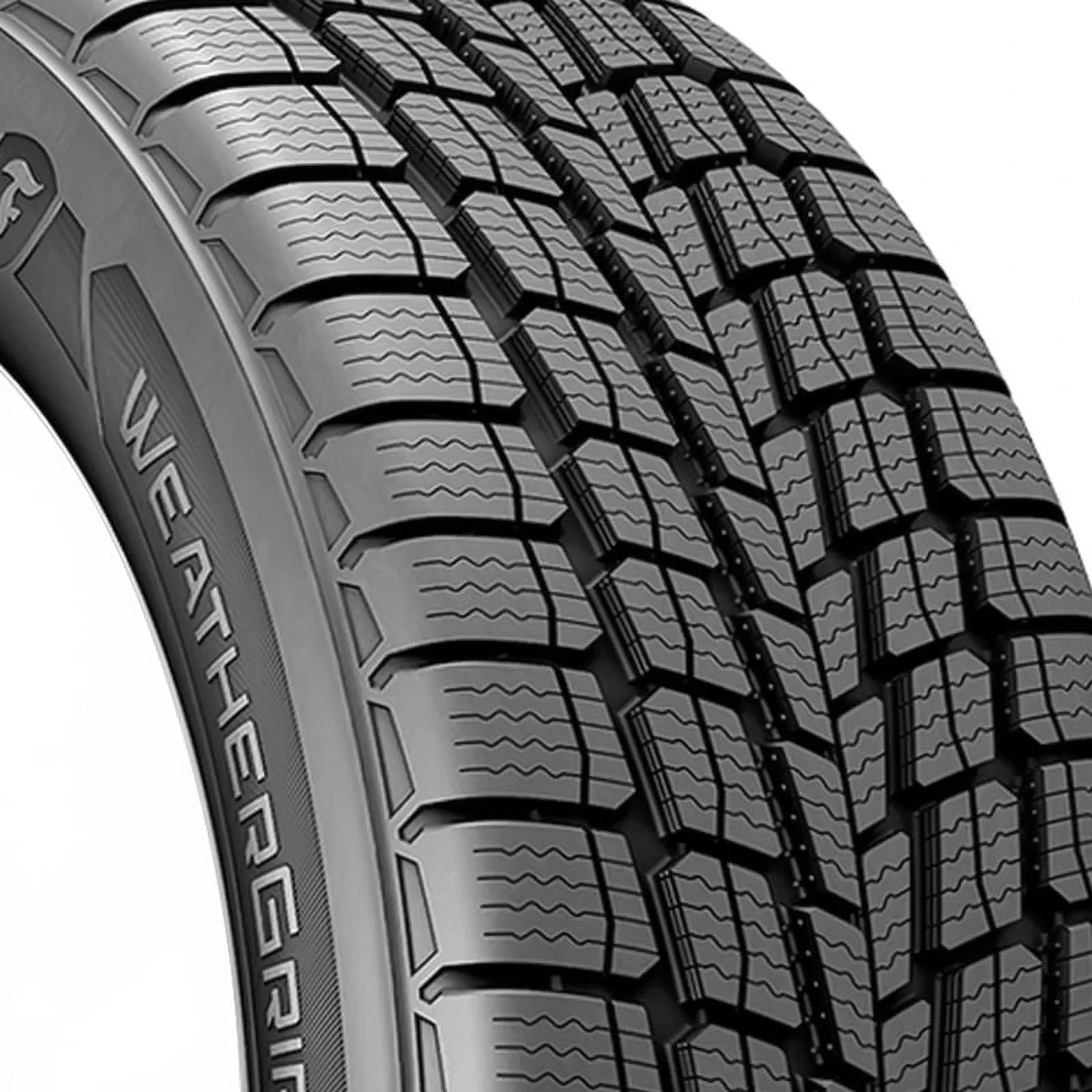 225/65R16 Firestone Weathergrip All Weather 100H Passenger Tire Fits: 2021 - 22 Chevrolet Trailblazer L, 2004 - 09 Nissan Quest SL - Gun Hill Tire House (WTW - WHOLESALE TIRES & WHEELS)