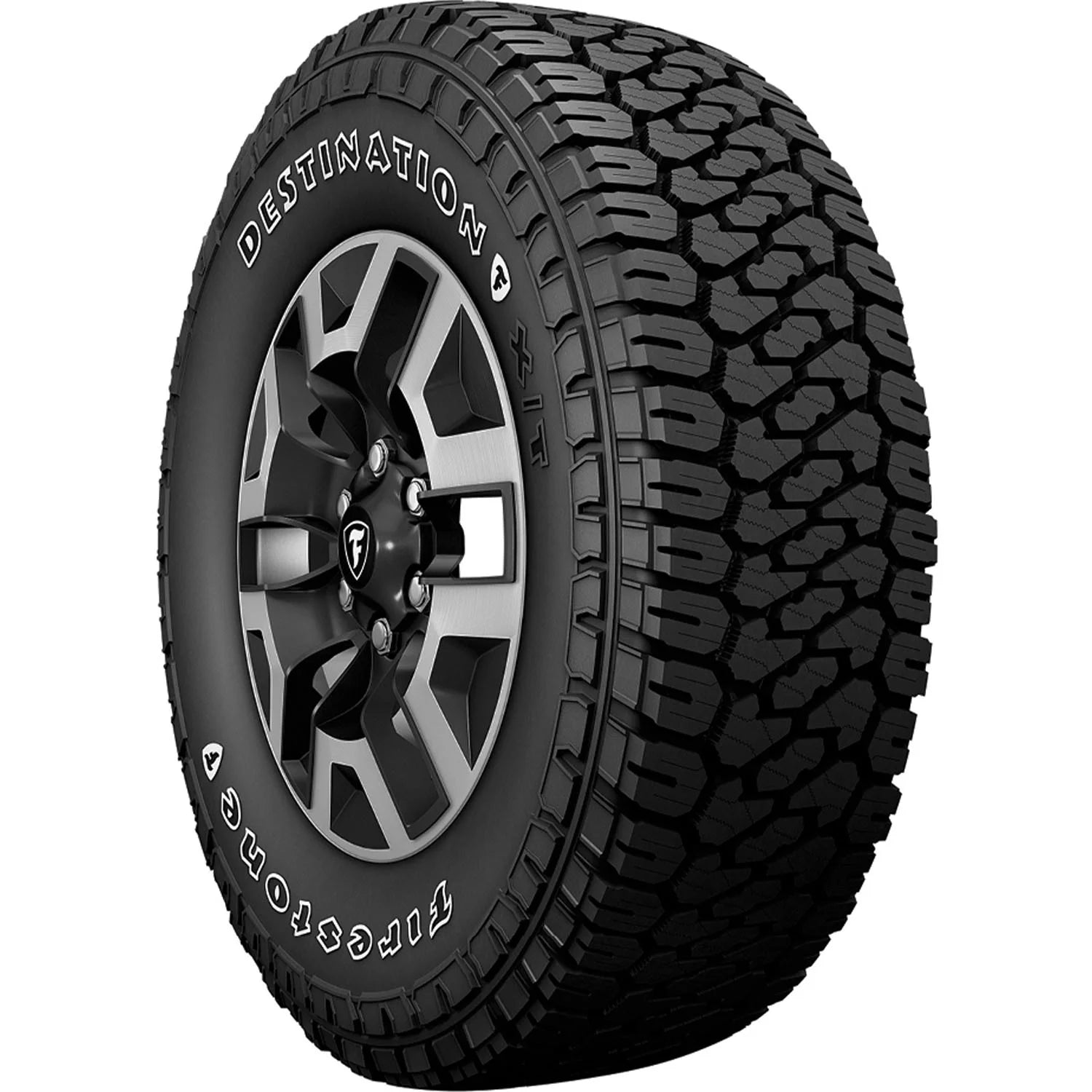 LT245/75R16 Firestone Destination X/T All Terrain 120/116S E Light Truck Tire Fits: 2015 Toyota Tacoma TRD Pro, 1995 - 2002 Chevrolet Tahoe LT - Gun Hill Tire House (WTW - WHOLESALE TIRES & WHEELS)