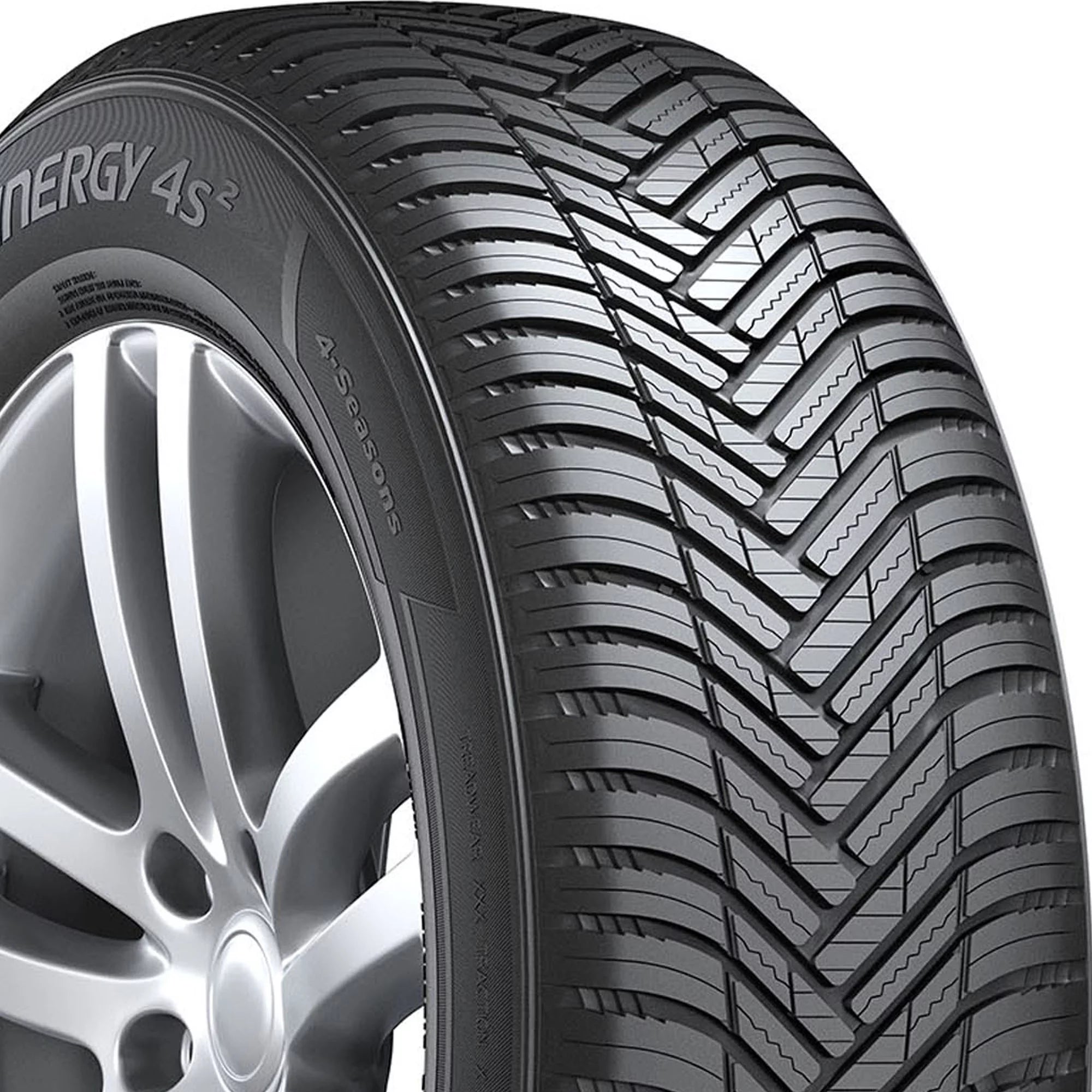 215/45R17 Hankook Kinergy 4S2 (H750) All Weather 91W XL Passenger Tire - Gun Hill Tire House (WTW - WHOLESALE TIRES & WHEELS)