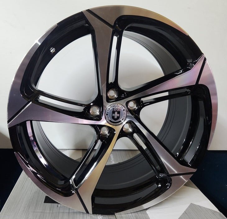 MAKSTTON 717 18X8.5 5X114.3 PIANO BLACK MACHINED FACE - Gun Hill Tire House (WTW - WHOLESALE TIRES & WHEELS)