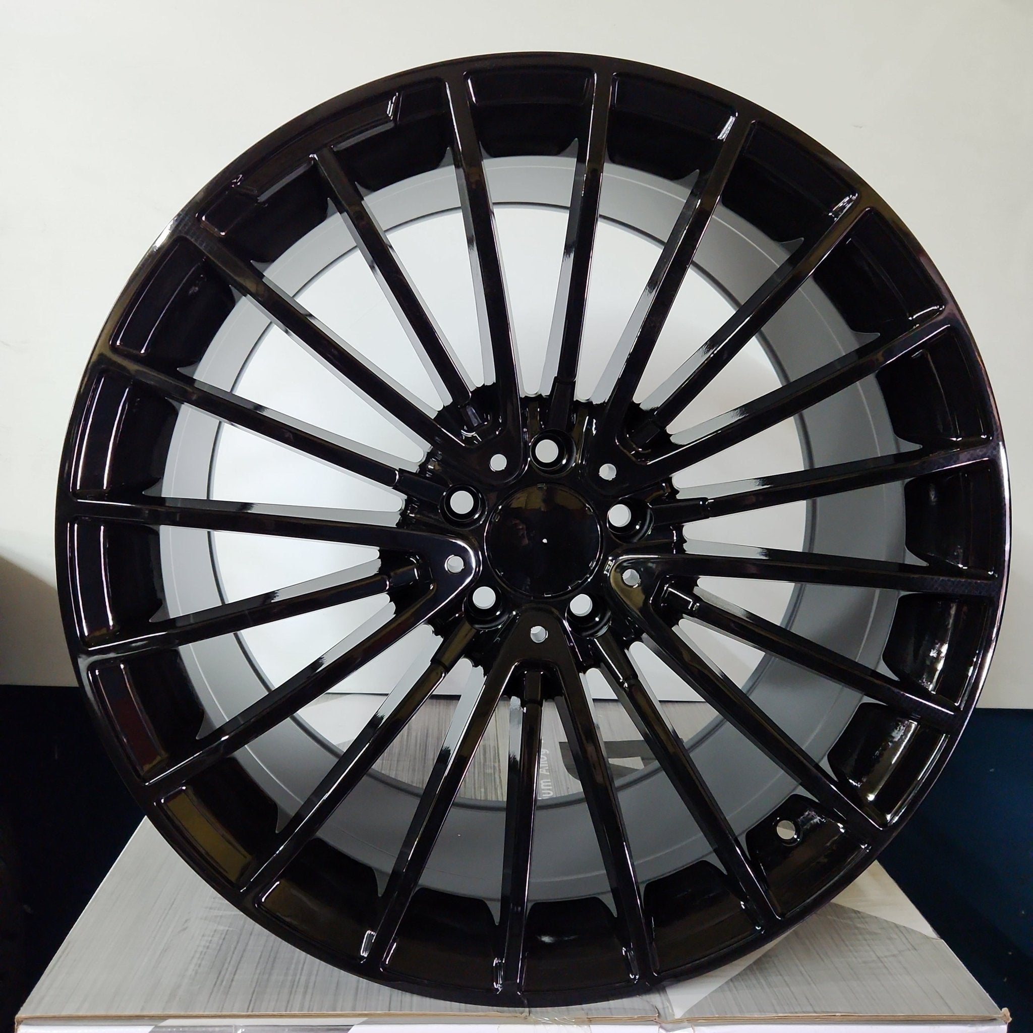 WCL103 WHEELS 19x8.5 5x112 GLOSS BLACK - Gun Hill Tire House (WTW - WHOLESALE TIRES & WHEELS)