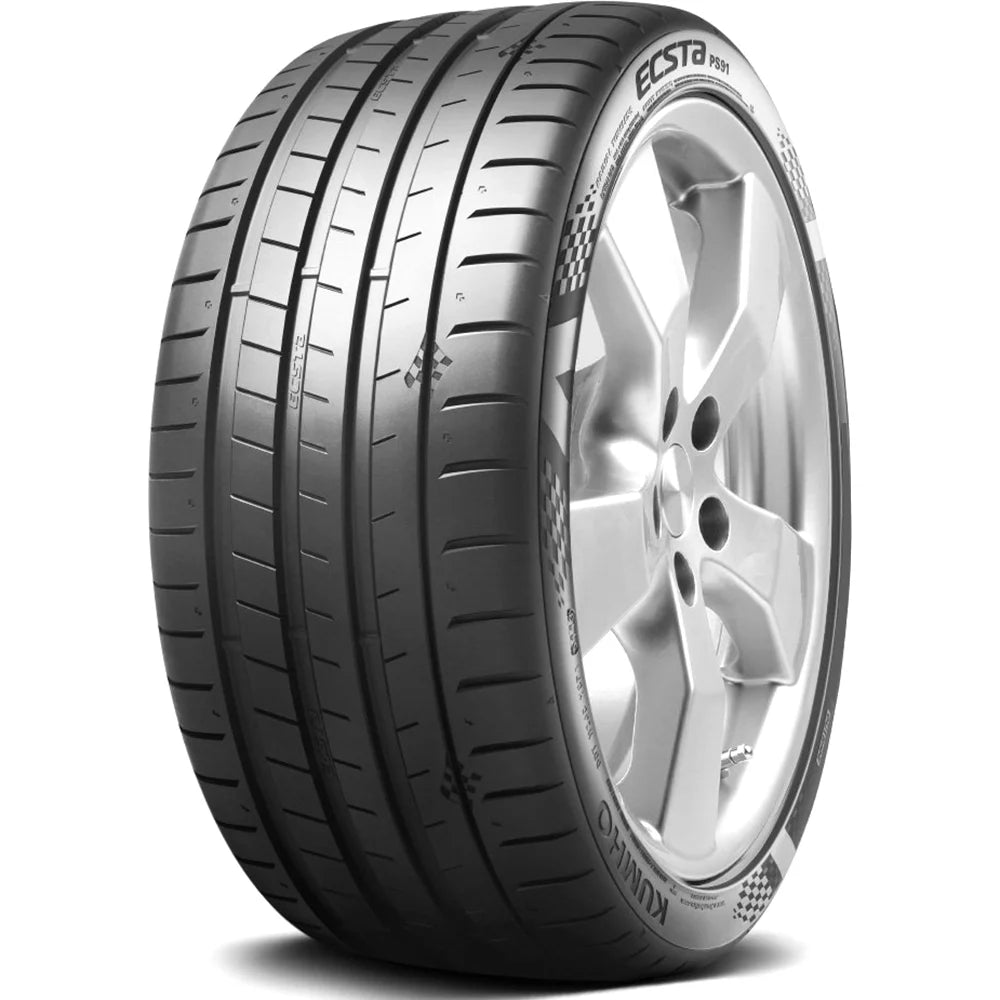 255/40ZR20 Kumho Ecsta PS91 UHP 101Y XL Passenger Tire - Gun Hill Tire House (WTW - WHOLESALE TIRES & WHEELS)