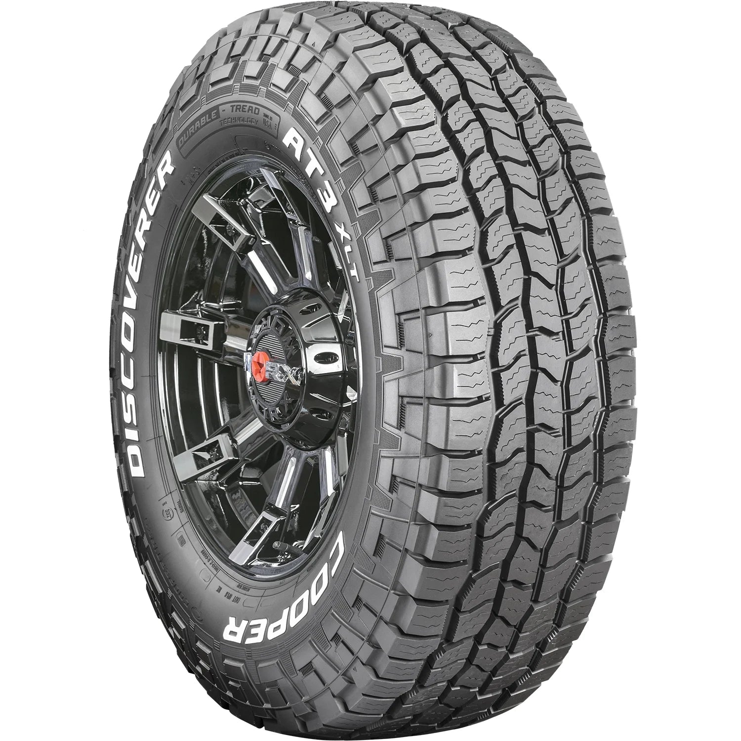 LT275/70R18 Cooper Discoverer AT3 XLT All Terrain 125/122S E Light Truck Tire - Gun Hill Tire House (WTW - WHOLESALE TIRES & WHEELS)