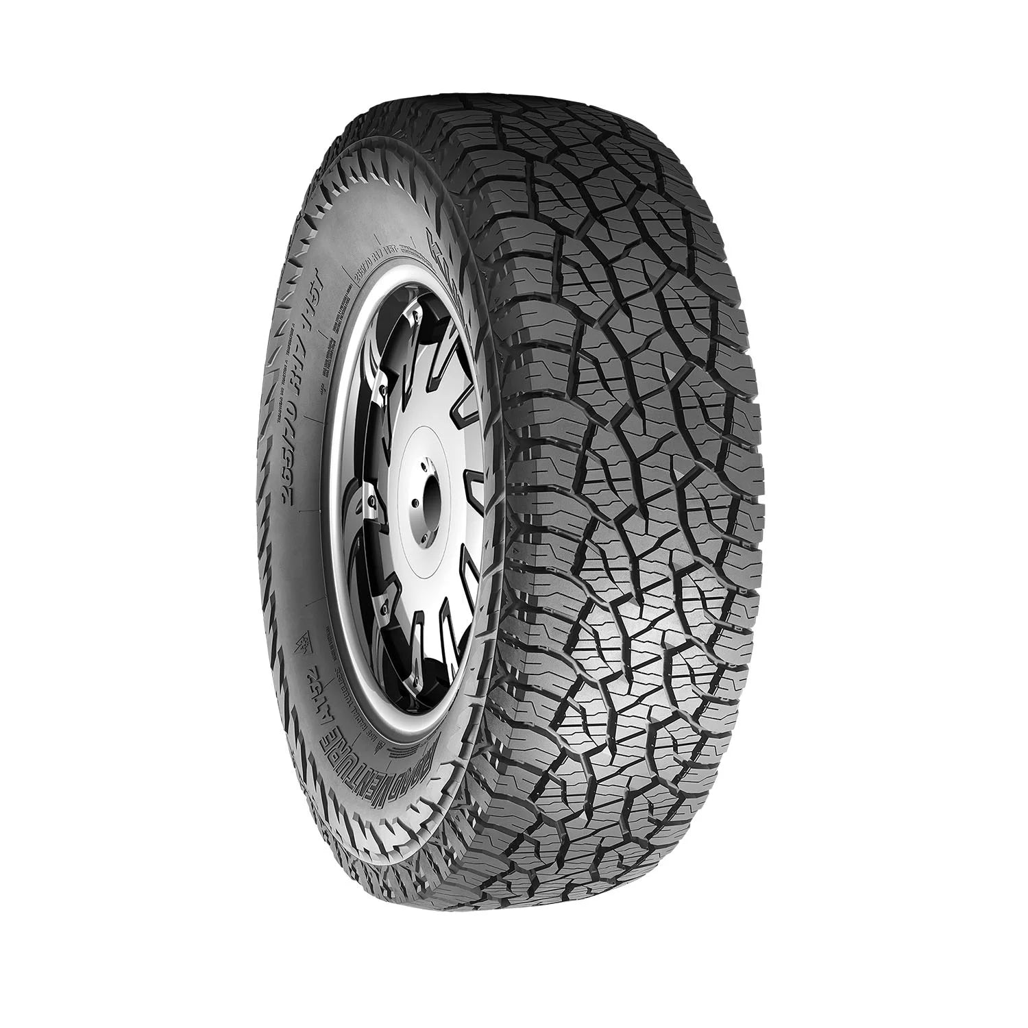 LT285/60R20/10 Kumho Road Venture AT52 125/122S BW All Terrain Tire - Gun Hill Tire House (WTW - WHOLESALE TIRES & WHEELS)