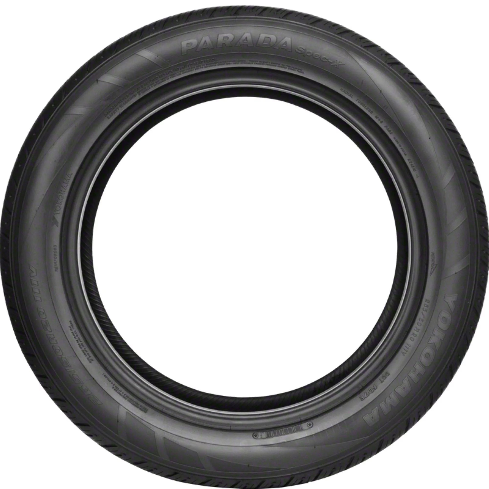 275/45R20XL Yokohama Parada Spec - X 110V BW All Season Tire - Gun Hill Tire House (WTW - WHOLESALE TIRES & WHEELS)