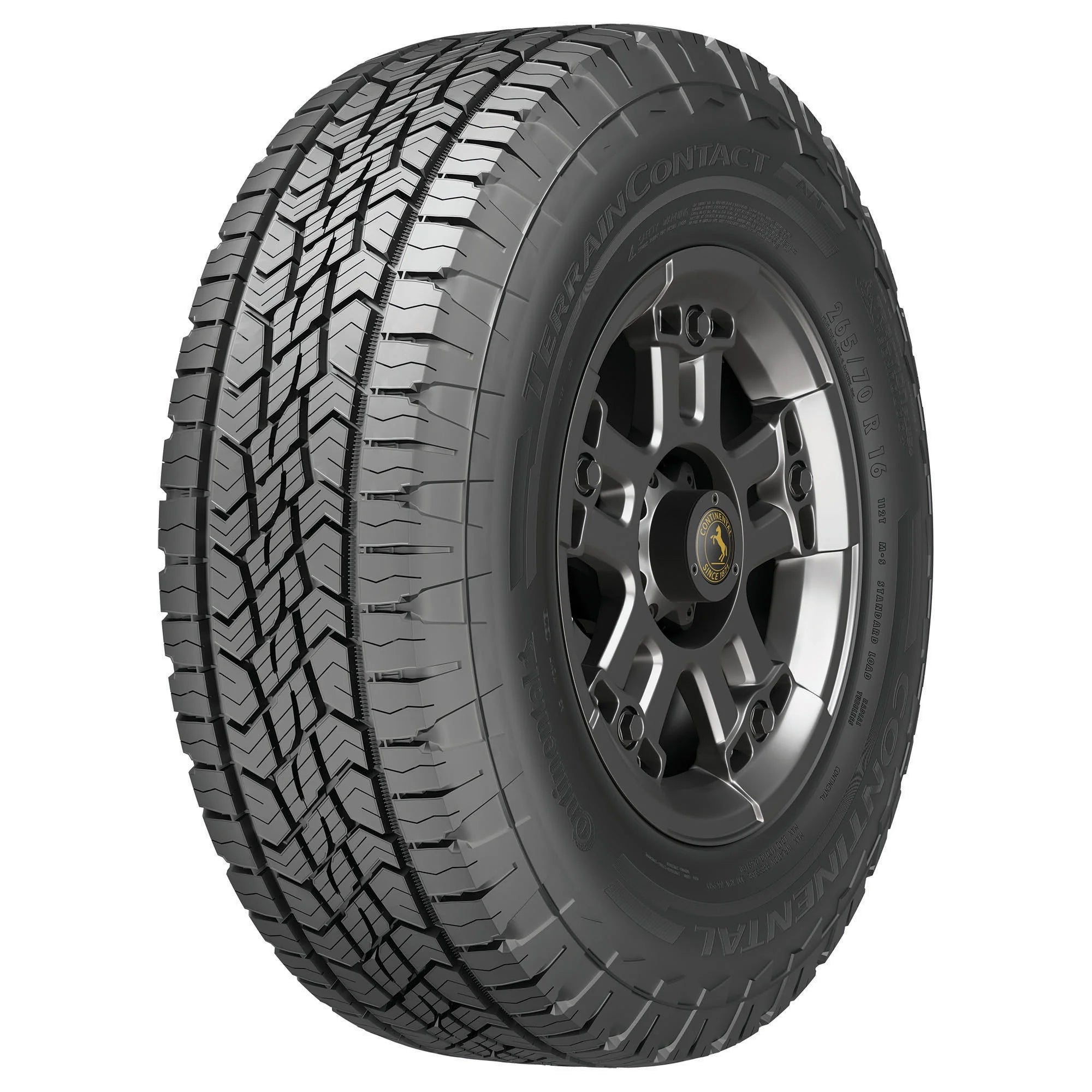 275/65R18 Continental Terraincontact A/T 116T OWL All Terrain Tire - Gun Hill Tire House (WTW - WHOLESALE TIRES & WHEELS)