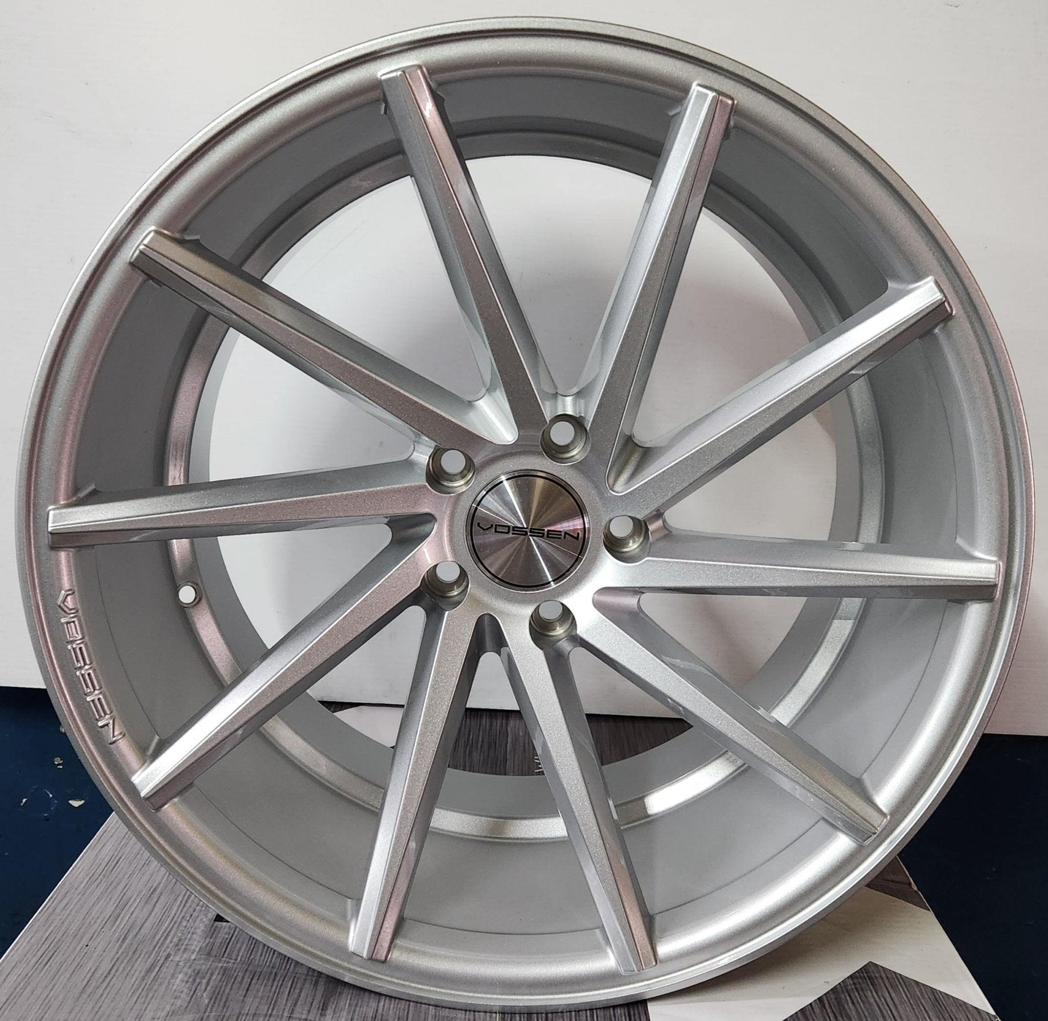 VOSSEN CVT 20X9 5X120 SILVER - Gun Hill Tire House (WTW - WHOLESALE TIRES & WHEELS)