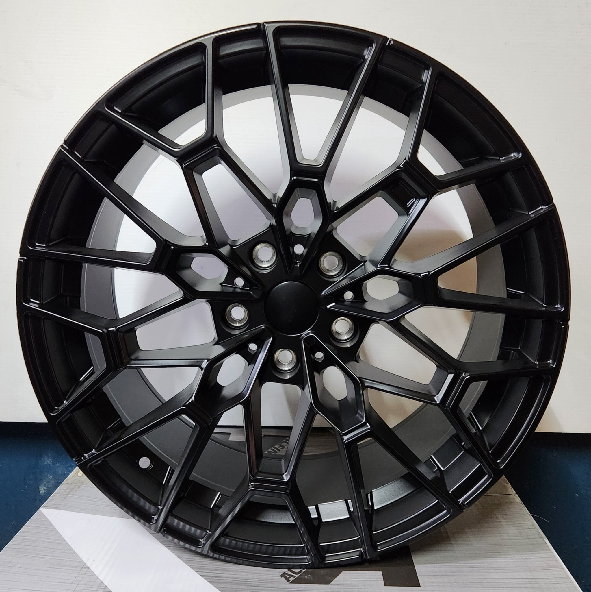 7108 19X8.0 5X120 SATIN BLACK - Gun Hill Tire House (WTW - WHOLESALE TIRES & WHEELS)