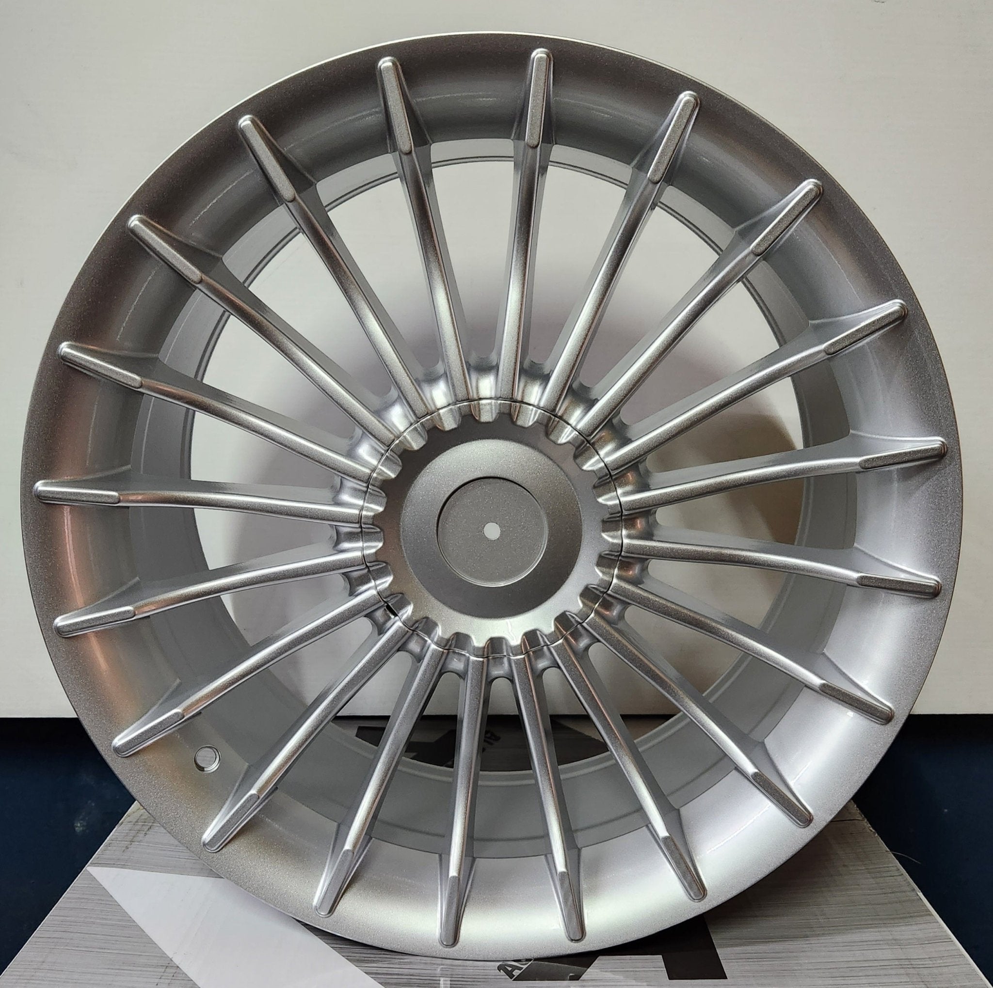 724 19X8.5 5X112 - 5X120 SILVER - Gun Hill Tire House (WTW - WHOLESALE TIRES & WHEELS)