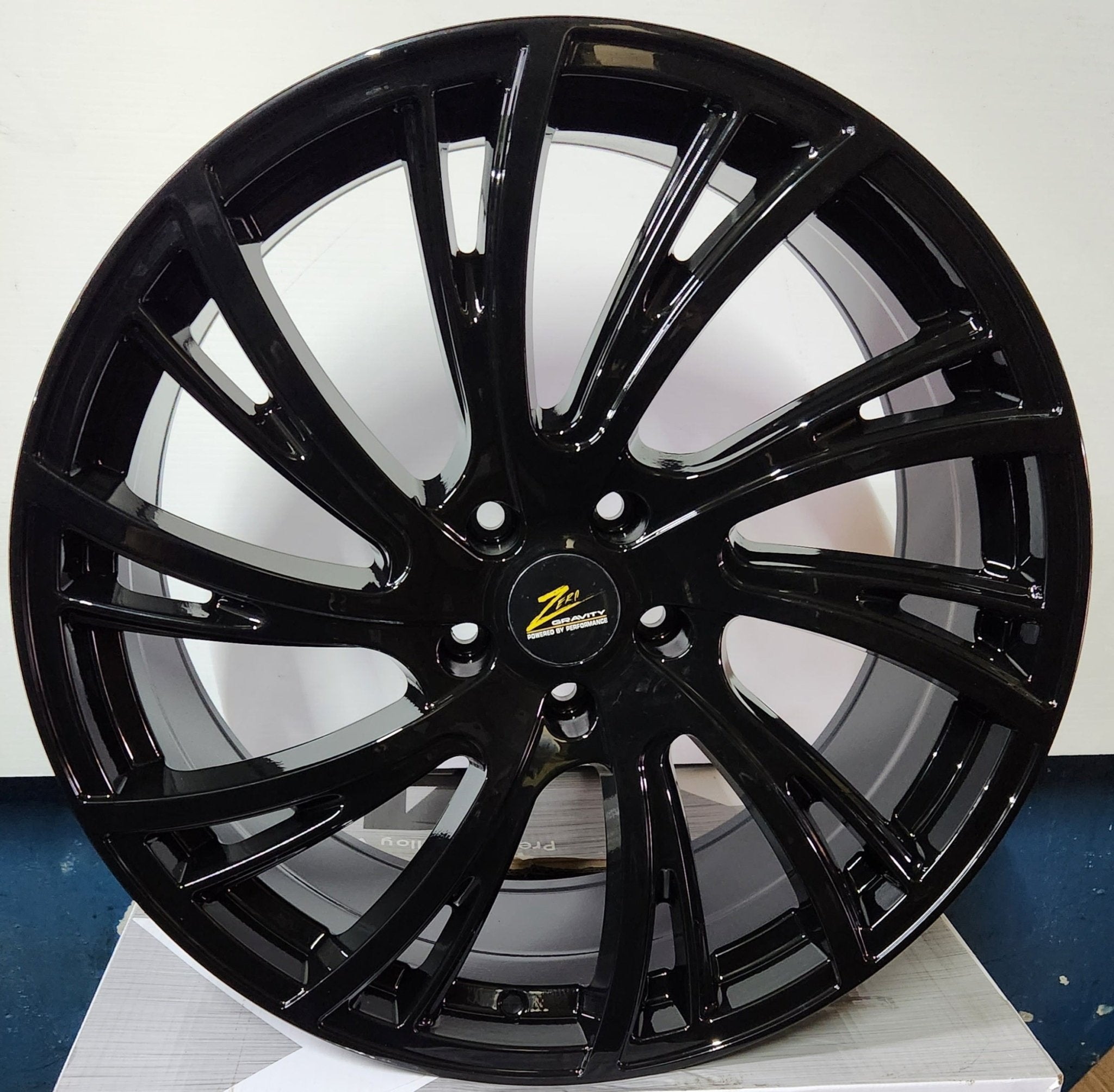 ZERO GRAVITY ZG101 20X8.5 5X114.3 PIANO BLACK - Gun Hill Tire House (WTW - WHOLESALE TIRES & WHEELS)