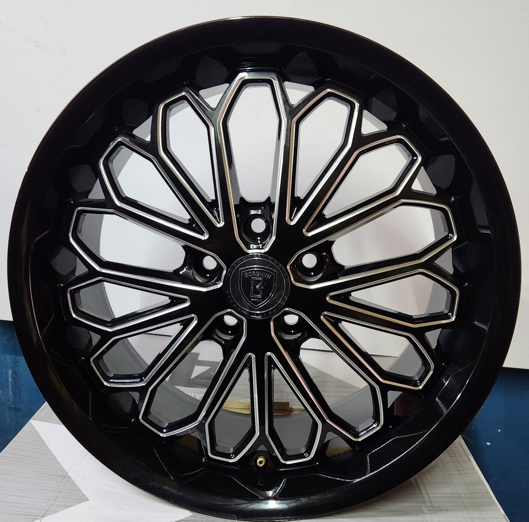 BORGHINI WHEEL B67 18X8 5X114.3 B+MW - Gun Hill Tire House (WTW - WHOLESALE TIRES & WHEELS)