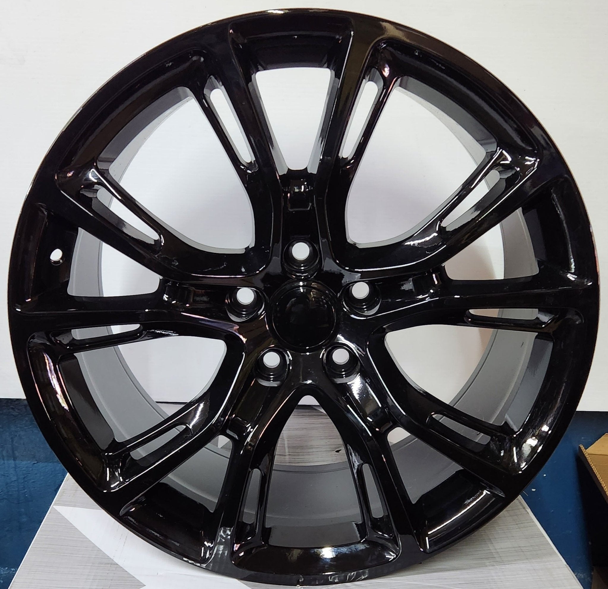 137GB - 297334 20x10 5x5.0 5X127 GLOSS BLACK - Gun Hill Tire House (WTW - WHOLESALE TIRES & WHEELS)