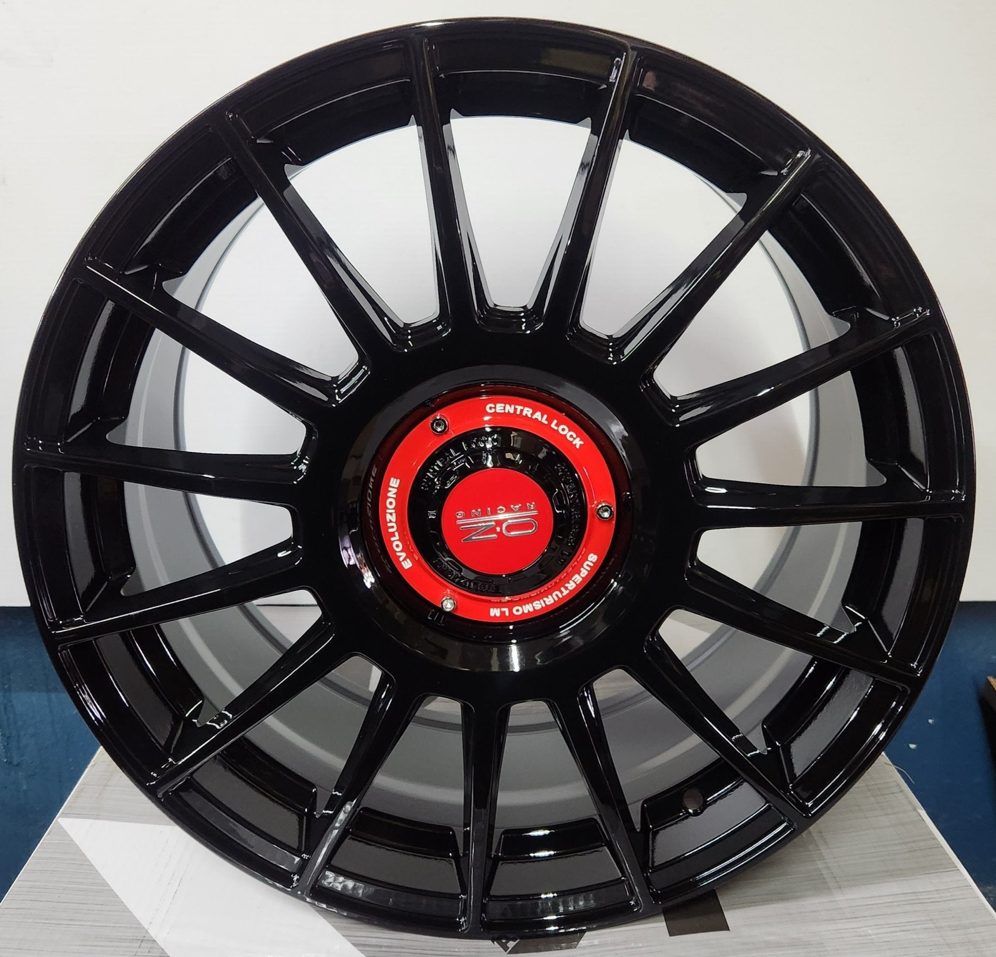 YX118 SUPERTORISMO - EVO REP 18X8 5X112 PIANO BLACK - Gun Hill Tire House (WTW - WHOLESALE TIRES & WHEELS)