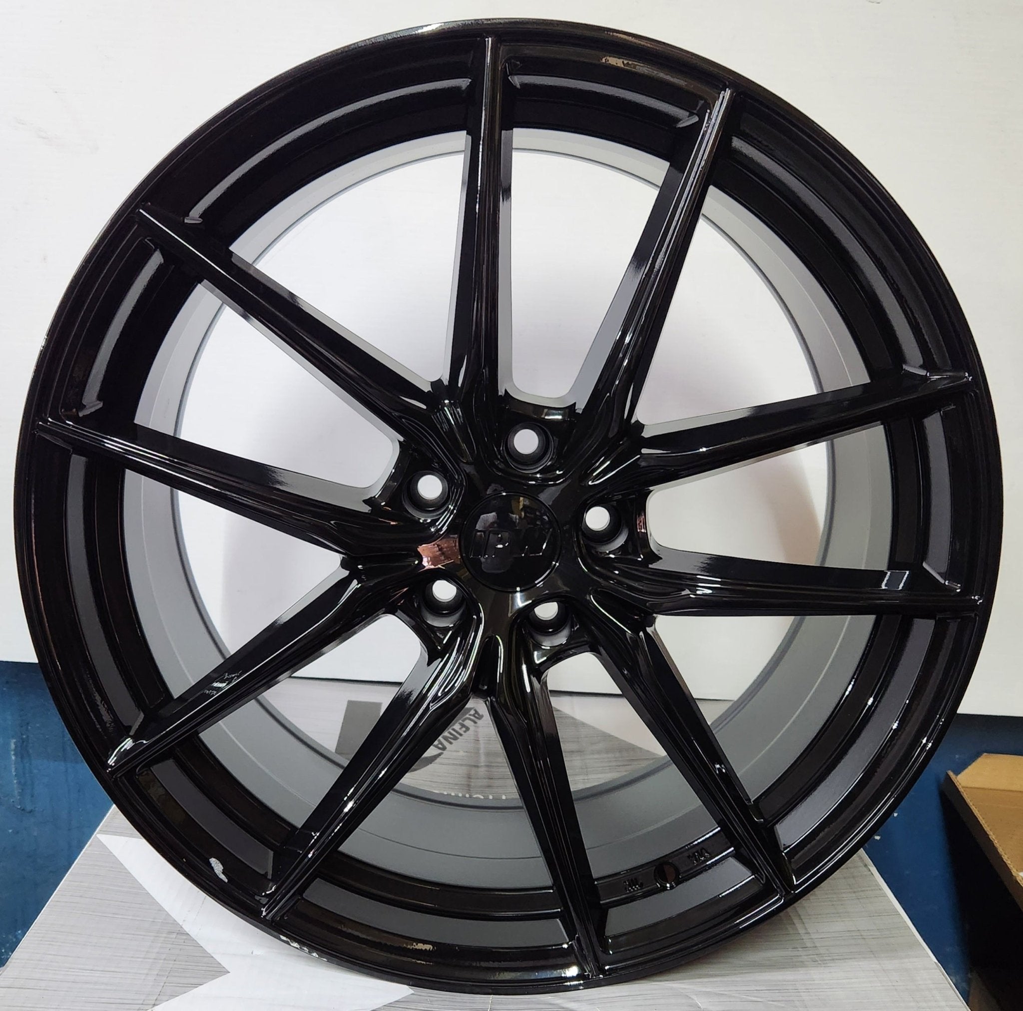 W1502 20X8.5 5X114.3 GLOSS BLACK - Gun Hill Tire House (WTW - WHOLESALE TIRES & WHEELS)