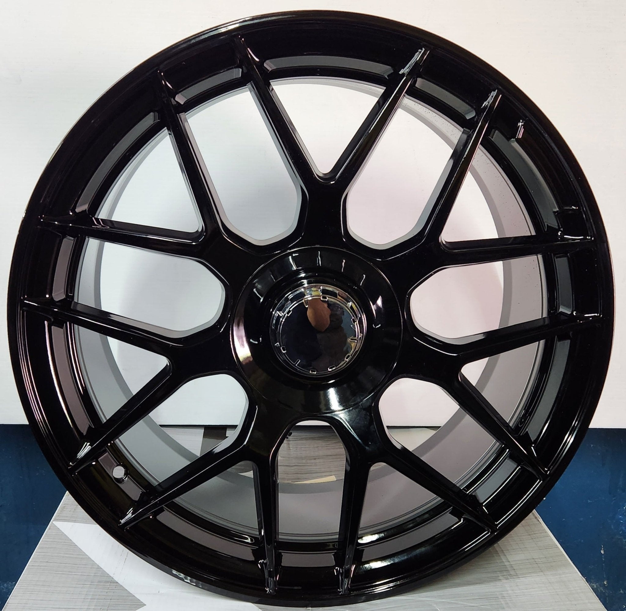 852 WHEELS 20x9.5 5x112 GLOSS BLACK - Gun Hill Tire House (WTW - WHOLESALE TIRES & WHEELS)